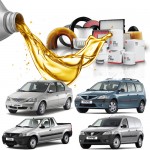Pachet Revizie DACIA LOGAN 1.6 16V (77kW) - Filtre + Ulei Motor
