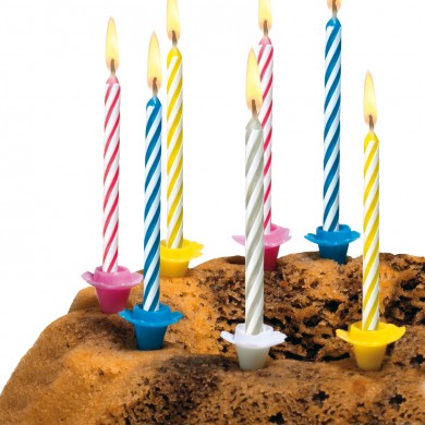 Set lumânări tort - 24 buc.