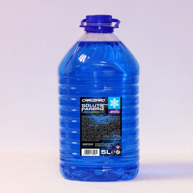 CARGUARD Solutie de spalat parbriz  -20°C - 5L lemon Albastru
