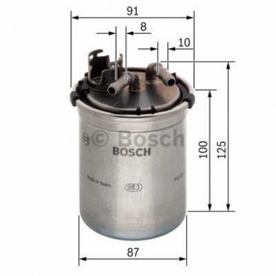 Filtru combustibil - BOSCH - 0450906426