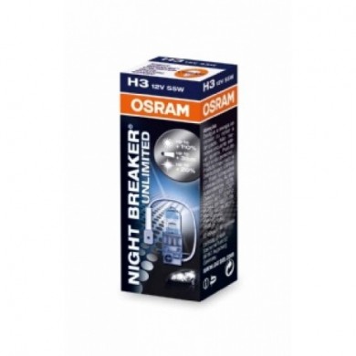 Bec Auto OSRAM H3 12V 55W PK22s NIGHT BRAKER UNLIMITED