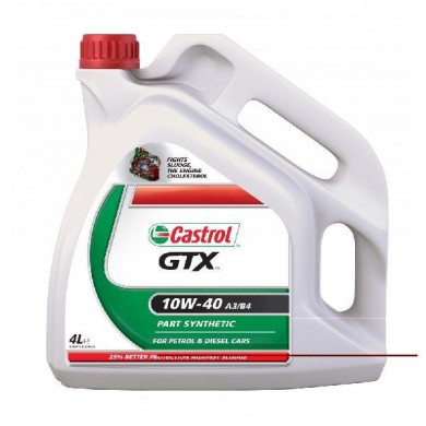 Ulei motor CASTROL GTX A3/B4 10W-40 4L