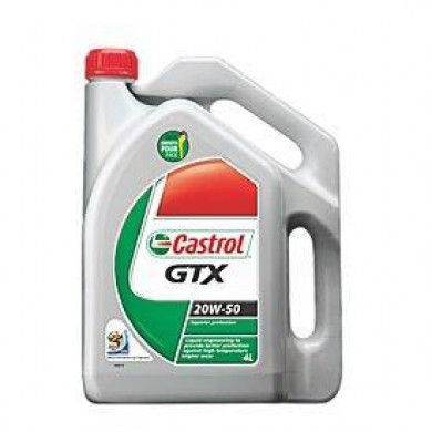 Ulei motor CASTROL GTX 20W-50 4L