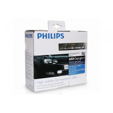 Set lumini de zi PHILIPS cu 4 LED-uri