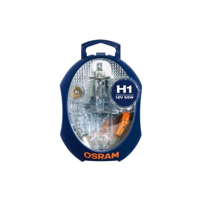 Set Becuri Rezerva OSRAM - MINI  H1, P21W, PY21W, P1/5W, R5W, W5W, 3 sigurante