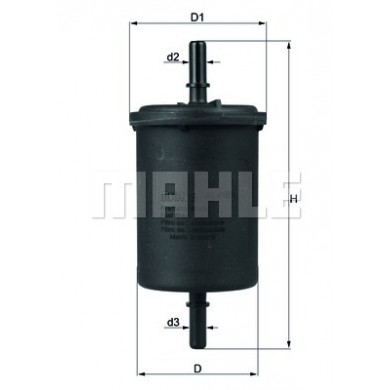 Filtru combustibil - Benzina - MAHLE ORIGINAL - KL 416/1