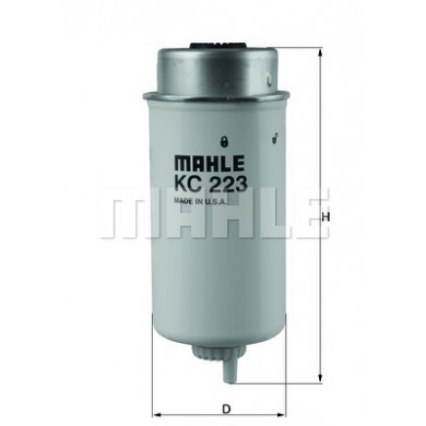 Filtru combustibil - MAHLE ORIGINAL - KC223