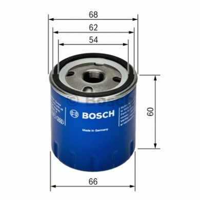 Filtru ulei - BOSCH - 0451104025