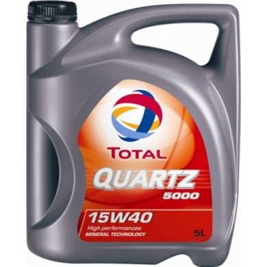 Ulei motor TOTAL QUARTZ 5000 15W-40 5L