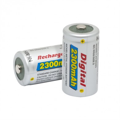 Rechargeable battery D • KR20 - Ni-MH • 1,2 V • 2300 mAh -