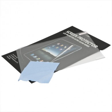 Folie protectoare afişaj iPad + şeveţel de ştergere iPad 2, iPad 3