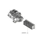 Filtru aer - Motor - DACIA - RENAULT ORIGINAL - 8200989933