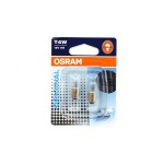 Set 2 Becuri Auto - OSRAM - T4W 12V 4W BA9s (BLISTER)