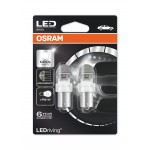 SET BECURI Auto LEDriving PREMIUM OSRAM P21W, 12V, BA15S, ALB, 2 bucati