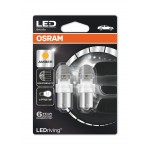 SET BECURI Auto LEDriving PREMIUM OSRAM PY21W, 12V, BAU15s, GALBEN, 2 bucati