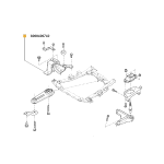 TAMPON MOTOR LOGAN MPI - DACIA / RENAULT 8200420742