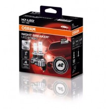 Set Becuri Auto LED H7 omologate RAR, Osram Night Breaker Gen 2 - 64210DWNBG2-2HFB