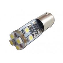 Bec Auto - LED - T4W BA9S 12V Canbus cu 8 leduri SMD