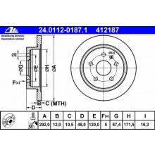 DISC FRANA SPATE ATE - 412187