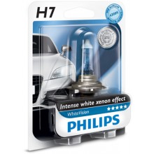 Bec Auto PHILIPS - H7 12V 55W PX26d WHITE VISION - 12972WHVB1