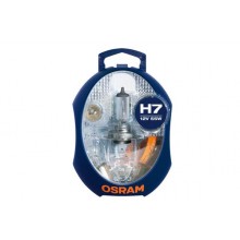 Set Becuri Rezerva OSRAM - MINI  H7, P21W, PY21W, P1/5W, R5W, W5W, 3 sigurante