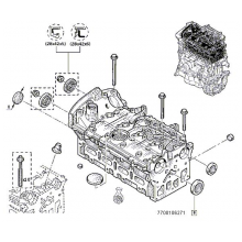 BUSON ETANSARE BLOC MOTOR LOGAN/DUSTER 1.6 16V - DACIA / RENAULT 7700274026