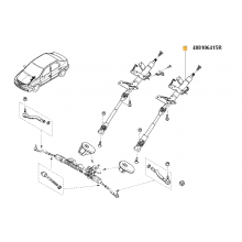 COLOANA DIRECTIE MANUALA STG - DACIA / RENAULT 488106415R
