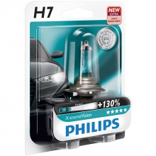 Bec Auto PHILIPS - H7 12V 55W PX26d X-TREME VISION PLUS (+130%) - 12972XV+B1