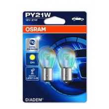 Set Becuri Auto OSRAM - PY21W 12V 21W DIADEM (BLISTER)