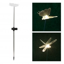 Lampă solară LED model fluture sau libelulă