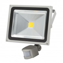 Reflector COB LED cu senzor de mişcare 30W / 240V / IP65 6000-6500K