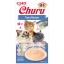 Recompense pentru pisici INABA Ciao, Churu Piure, reteta cu Ton, Pachet 12 plicuri cu 4x14g