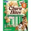 Recompense pentru caini INABA Ciao, Churu Bites, bucati de pui umplute cu crema de Pui si Ton, 12g x 8 plicuri